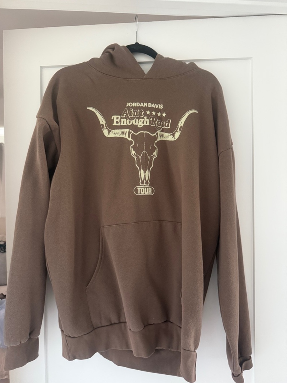 Brown 'Ain't Enough Road' Tour Hoodie
